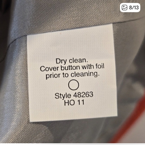 J. Crew Orange Herringbone Hack-ing 100% Wool Blazer Suit Jacket Pumpkin 0 - Picture 5 of 7